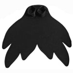 Load image into Gallery viewer, Black shaped monofin on white background
