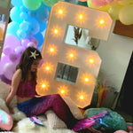 Load image into Gallery viewer, Luxury Mermaid Tail & Bikini - Berry Frill - Mini Mermaid Tails