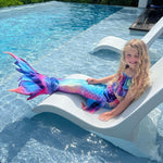 Load image into Gallery viewer, Mermaid Tail & Bikini - Tye Dye - Mini Mermaid Tails