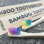 Charger l'image dans la galerie, Mermaid Bristle Bamboo Toothbrushes - Mini Mermaid Tails