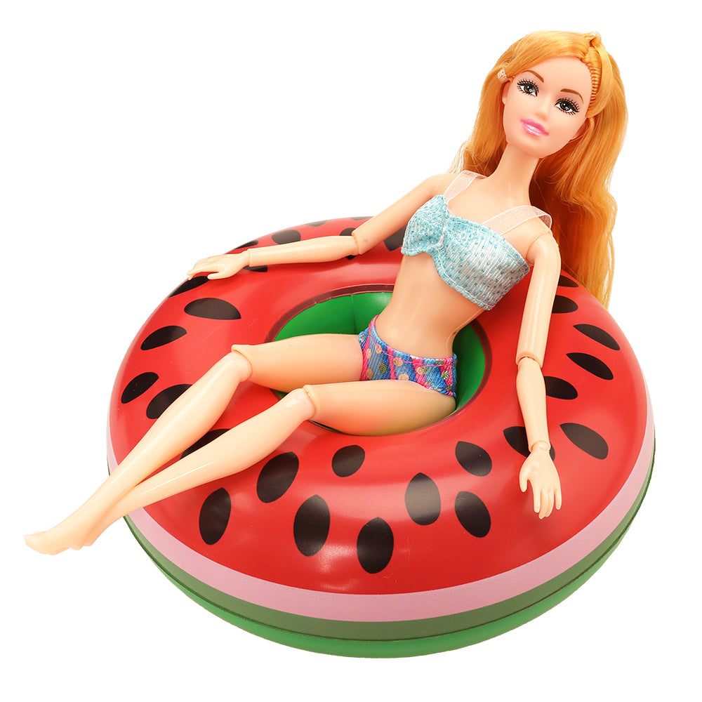 Swimming Pool Inflatable Floats for Barbie like dolls – Mini Mermaid Tails