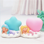 Load image into Gallery viewer, Sleeping Mermaid LED Night Light - Mini Mermaid Tails