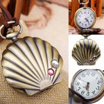 Load image into Gallery viewer, Mermaids Pocket Watch Necklace - Mini Mermaid Tails