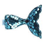 Load image into Gallery viewer, Sequin Mermaid Tail Hair Clip - Mini Mermaid Tails