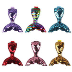 Load image into Gallery viewer, Sequin Mermaid Tail Hair Clip - Mini Mermaid Tails