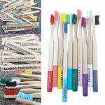 Load image into Gallery viewer, Offbeat Bamboo Toothbrush - Mini Mermaid Tails