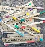 Load image into Gallery viewer, Offbeat Bamboo Toothbrush - Mini Mermaid Tails