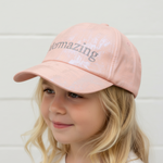 Charger l&#39;image dans la galerie, Casquette sirène rose Mermazing
