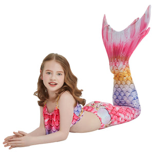 NOUVEAUTÉ POUR LES ADOS ! Queue de sirène et bikini de luxe - Jewel Blue De 3 à 16 ans