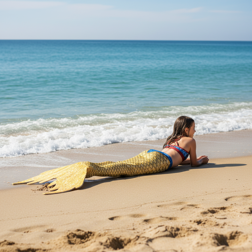 ÉDITION LIMITÉE Queue de sirène princesse