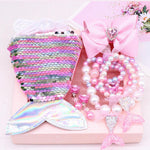 Load image into Gallery viewer, Mini Mermaid Tails Kids Accessories Gift Box
