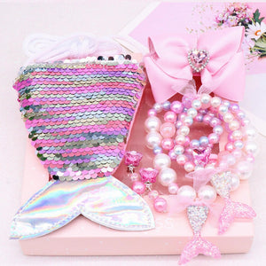 Mini Mermaid Tails Kids Accessories Gift Box