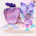 Load image into Gallery viewer, Mini Mermaid Tails Kids Accessories Gift Box
