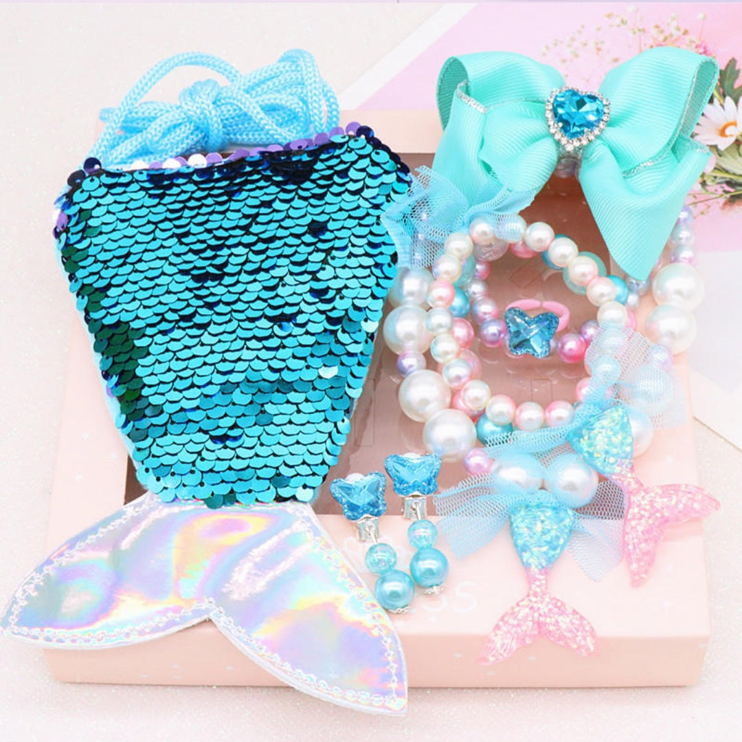 Mini Mermaid Tails Kids Accessories Gift Box