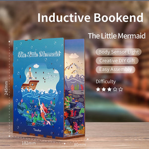 The Little Mermaid Wooden Puzzle  Miniature World Night Light