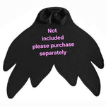 Charger l&#39;image dans la galerie, Queue de sirène avec nœud en organza et pompon en édition limitée
