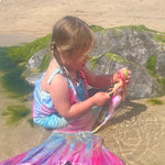 Load image into Gallery viewer, Luxury Mermaid Tail &amp; Bikini - Pastel Rainbow
