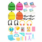 Charger l&#39;image dans la galerie, Student Accessories &amp; Backpacks for 11 inch dolls - Mini Mermaid Tails
