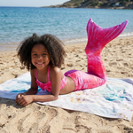 Load image into Gallery viewer, Coco in a second Candyfloss beach pose