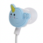Load image into Gallery viewer, Narwhal earpiece close-up