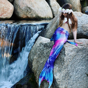 Luxury Mermaid Tail & Bikini - Cosmic