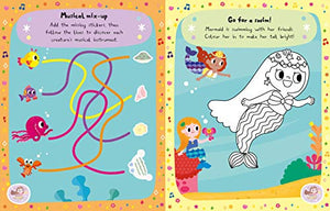 My Magical Mermaid Sparkly Sticker Activity Book (Campbell My Magical)