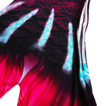 Load image into Gallery viewer, Close up of the Pink, Yellow &amp; Black Mermaid Tail. Mini Mermaid Tails
