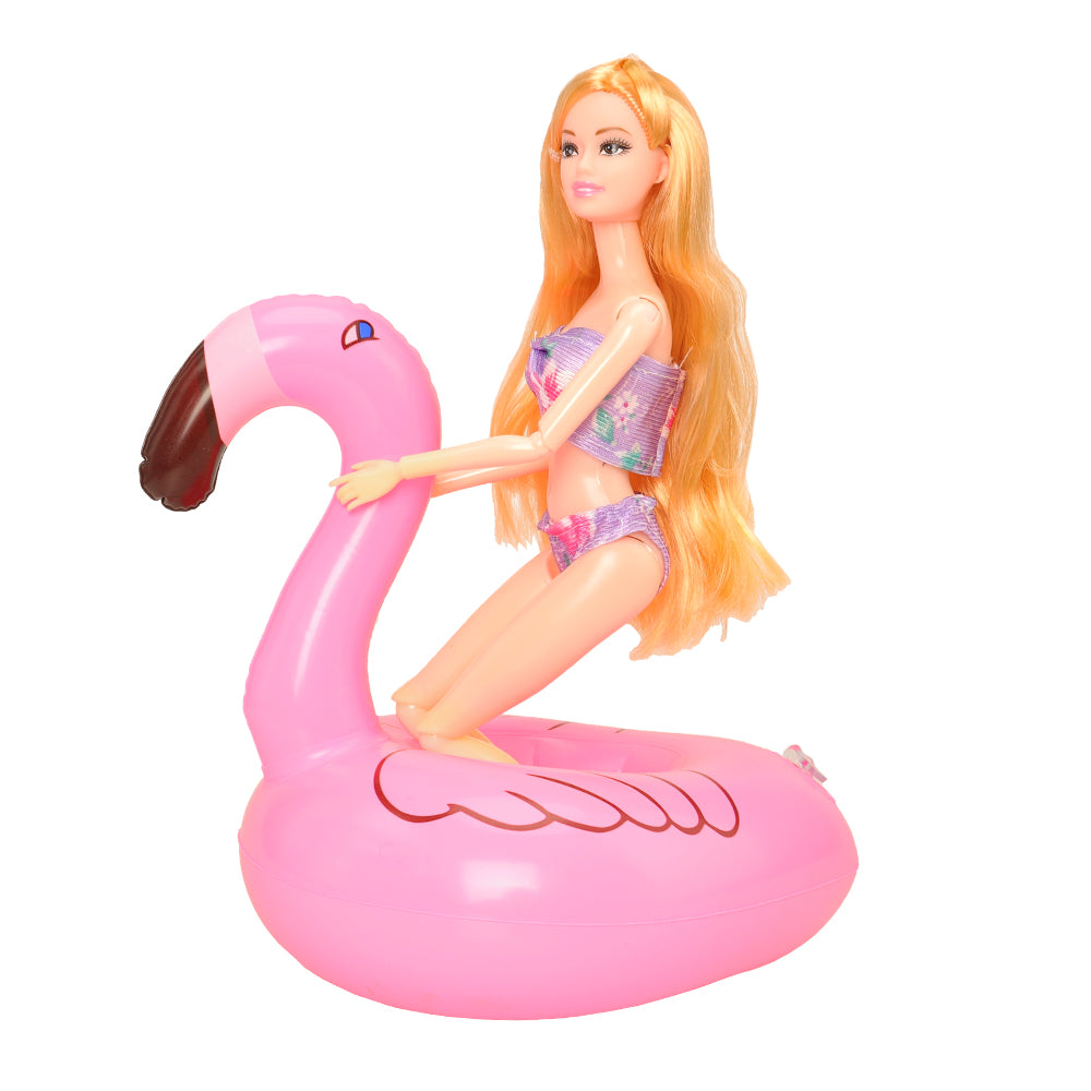 Swimming Pool Inflatable Floats for Barbie like dolls – Mini Mermaid Tails
