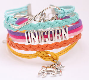 Braided Mermaid & Unicorn Friendship Bracelets