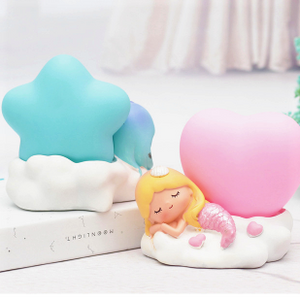 Sleeping Mermaid LED Night Light