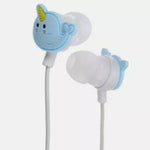 Load image into Gallery viewer, Narwaii Funky silicone in ear headphones - Shell - Narwhal
