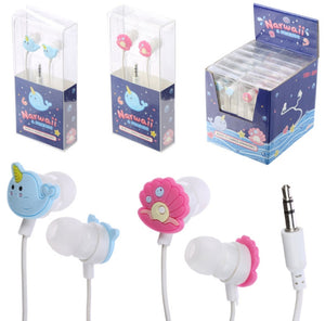 Narwaii Funky silicone in ear headphones - Shell - Narwhal