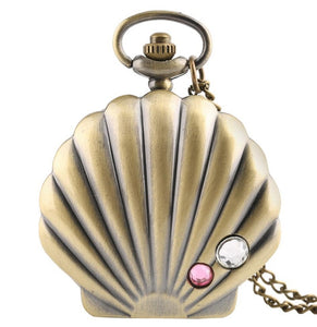 Mermaids Pocket Watch Necklace