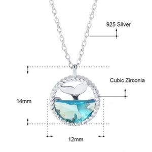 Sterling Silver Mermaid Tail Necklace