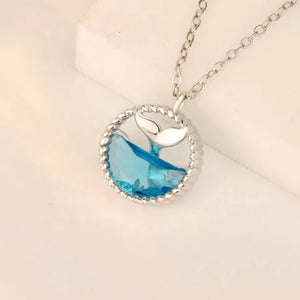 Sterling Silver Mermaid Tail Necklace