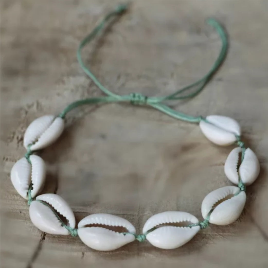 Cowrie Sea Shell Bracelet